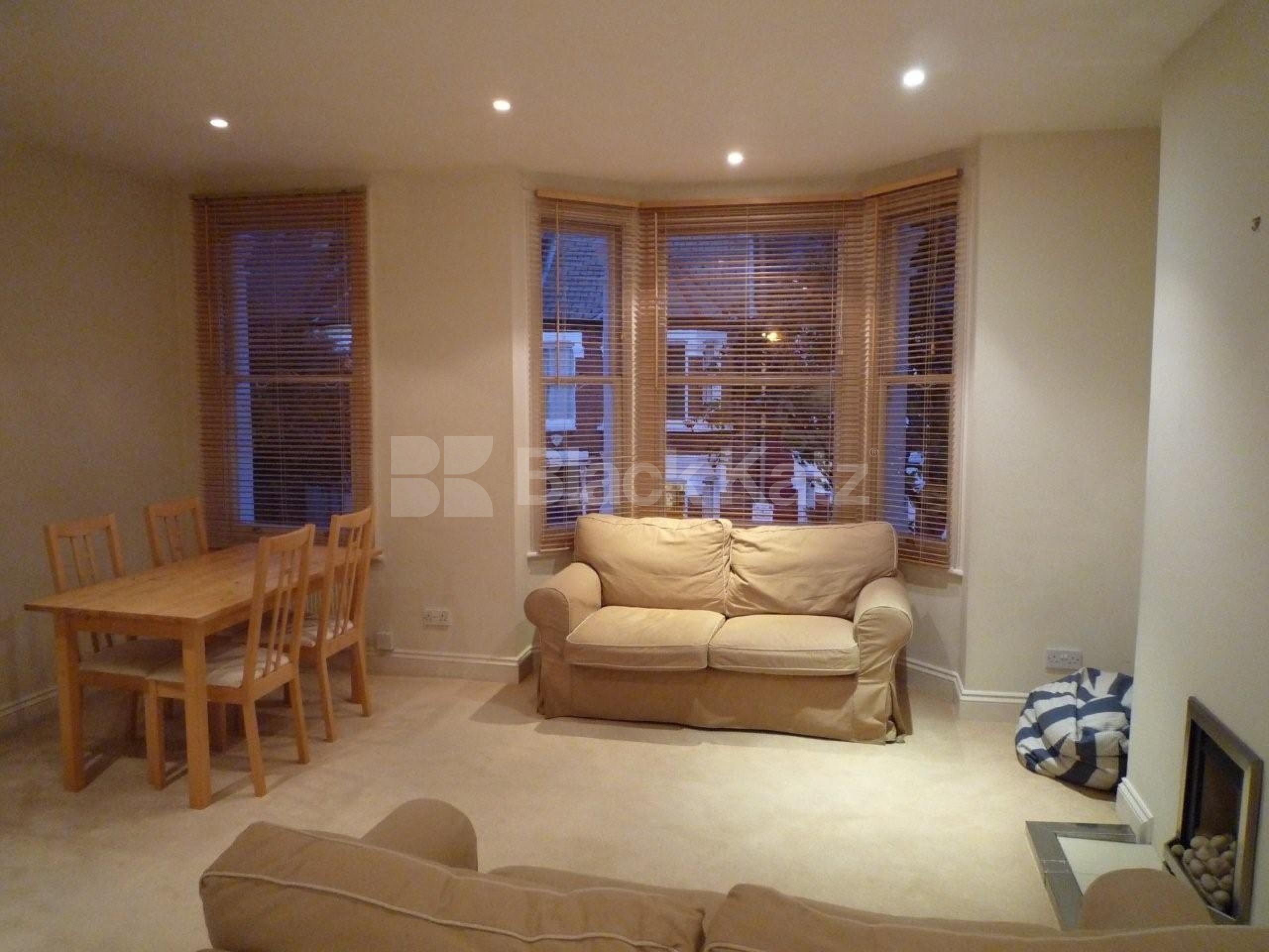 			NEW INSTRUCTION , 3 Bedroom, 1 bath, 1 reception Apartment			 Tregarvon Road, Clapham Common North Side SW11